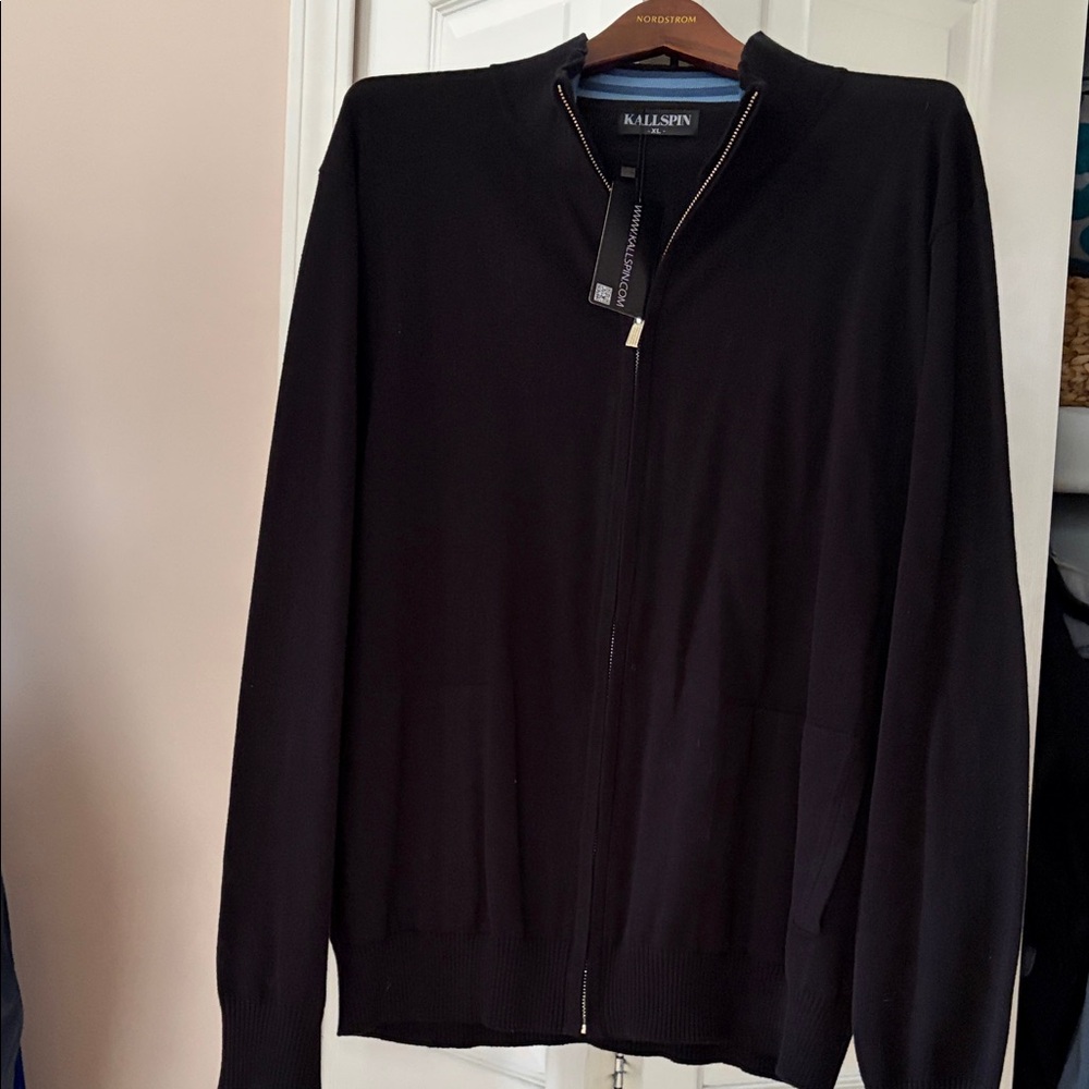 Men's Zip Cardigan Sweater